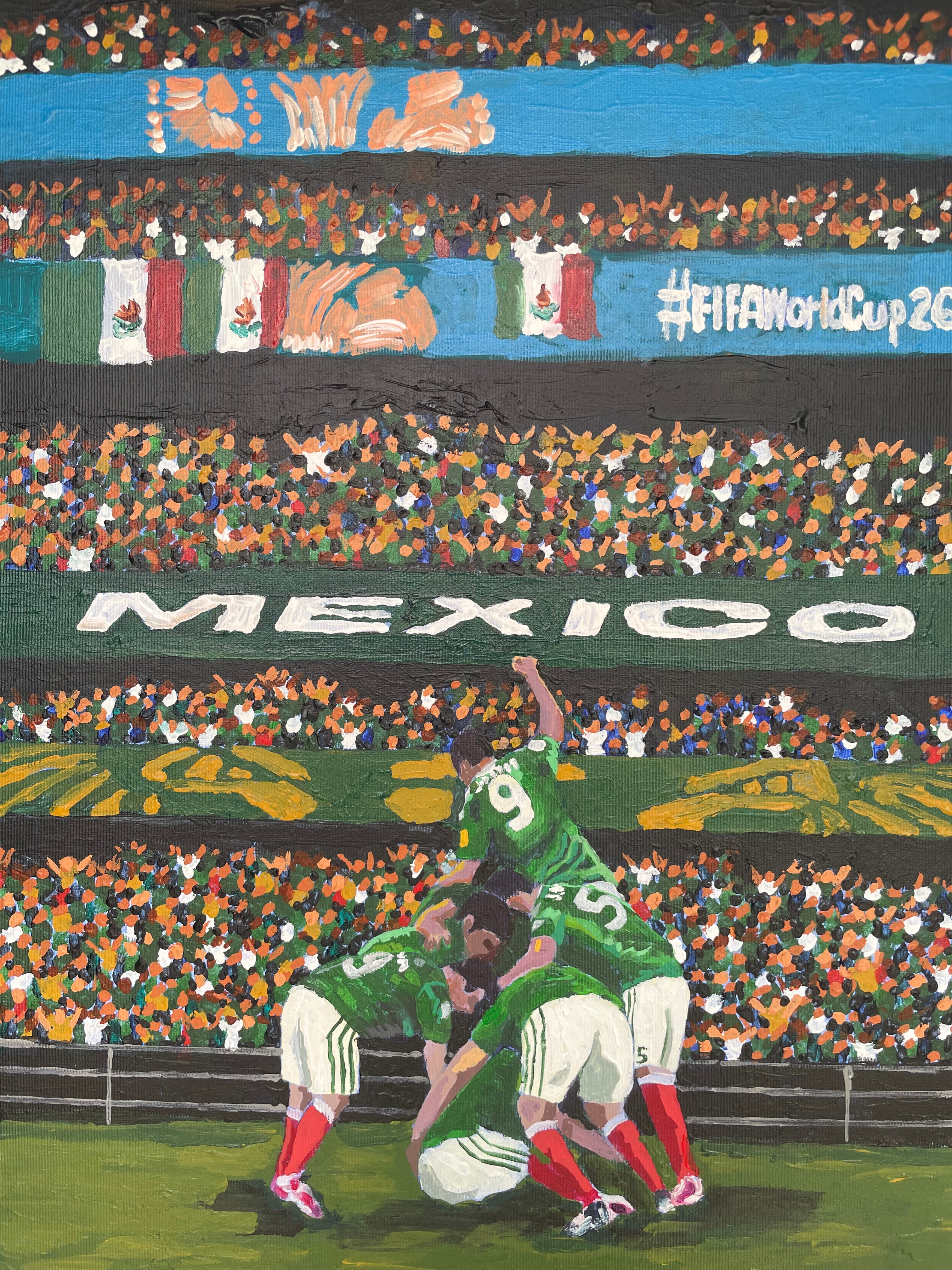 MÉXICO UNIDO 50x35