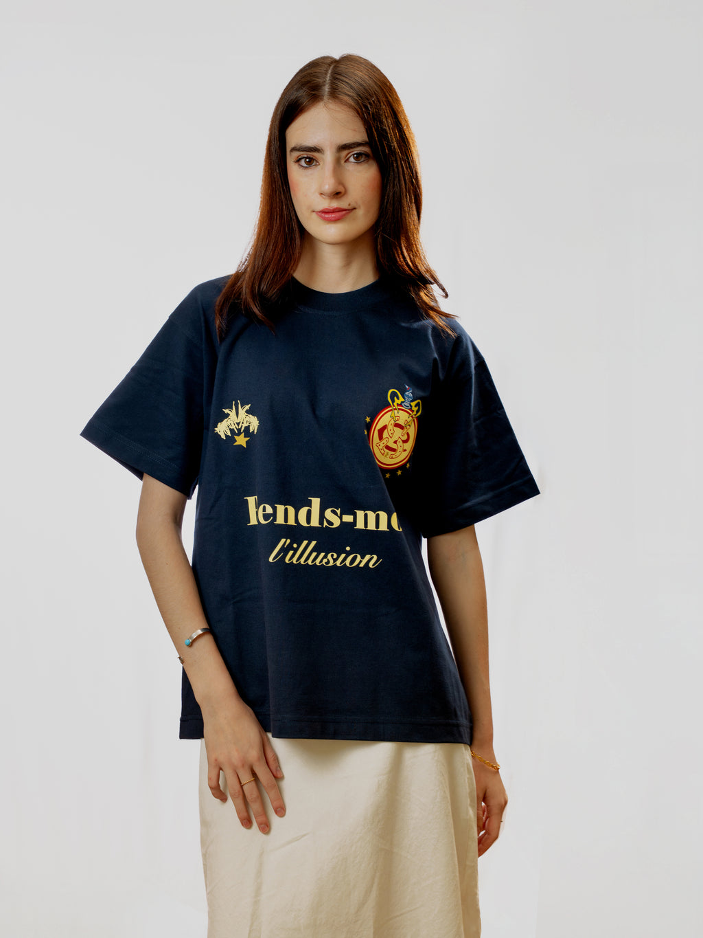NOSTALGIA TEE BLUE